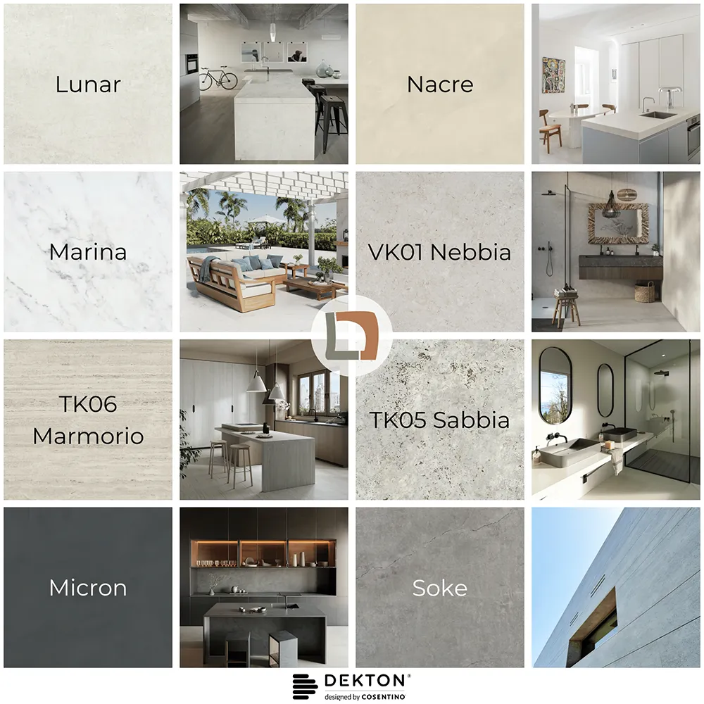 Marbrerie Daubinet Litteri Plan De Travail Marbre Marseille DEKTON Collection 2024 2