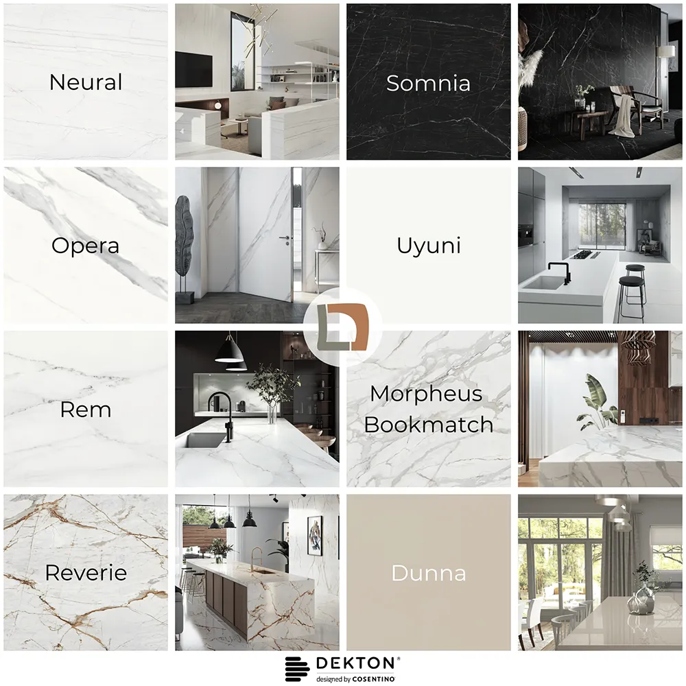 Marbrerie Daubinet Litteri Plan De Travail Marbre Marseille DEKTON Collection 2024 4