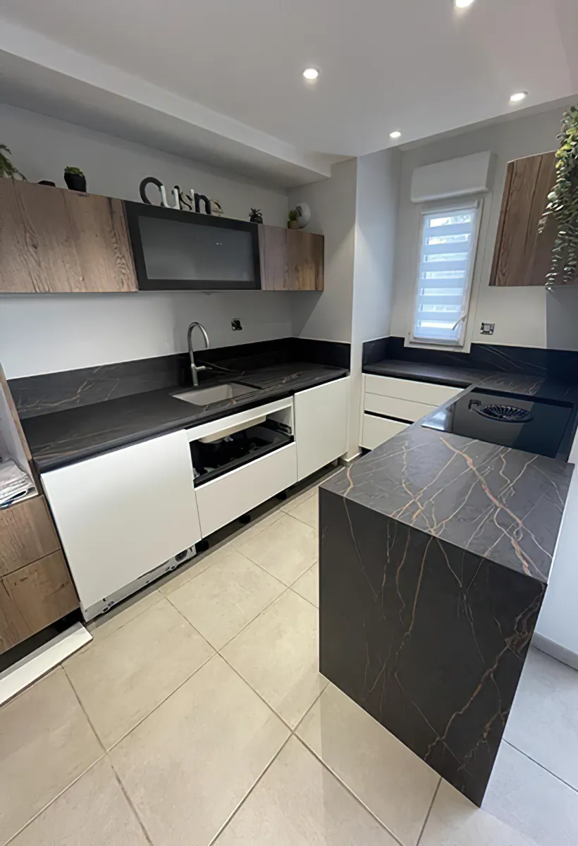 Marbrerie Daubinet Litteri Plan De Travail Marbre Marseille Plans De Travail Sur Mesure En Dekton 1