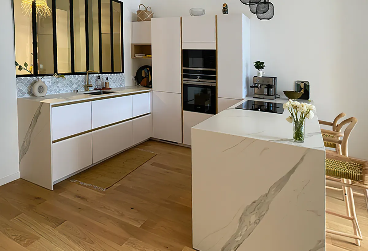 Marbrerie Daubinet Litteri Plan De Travail Marbre Marseille Plans De Travail Sur Mesure En Dekton 16