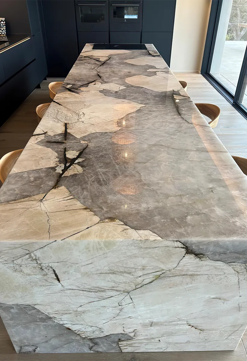 Marbrerie Daubinet Litteri Plan De Travail Marbre Marseille Plans De Travail Sur Mesure En Granit Et Quartzite 20
