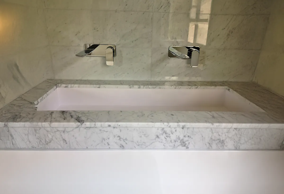 Marbrerie Daubinet Litteri Plan De Travail Marbre Marseille Salle De Bain 4